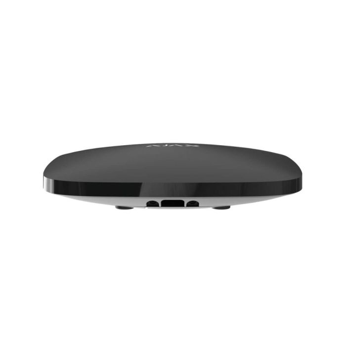 Інтелектуальна централь Ajax Hub 2 Plus (8EU/ECG) UA black з підтримкою 2 SIM-карт, LTE і Wi-Fi, підтримкою датчиків з фотофіксацією тривог