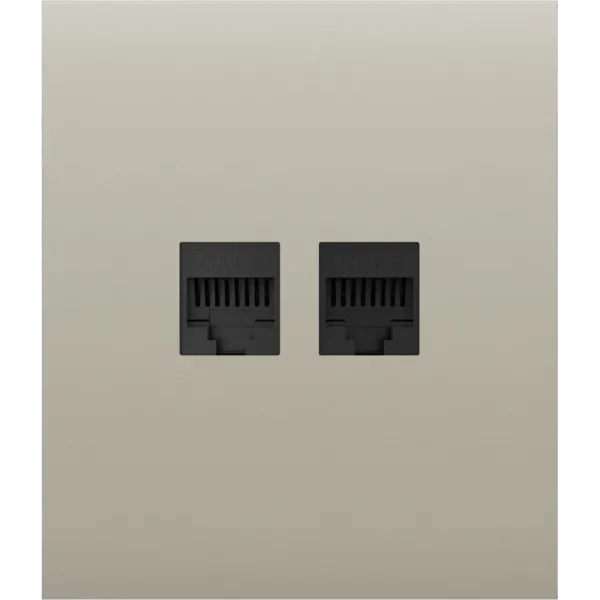 Ajax CenterCover (LAN) ASP ivory Фронтальна панель