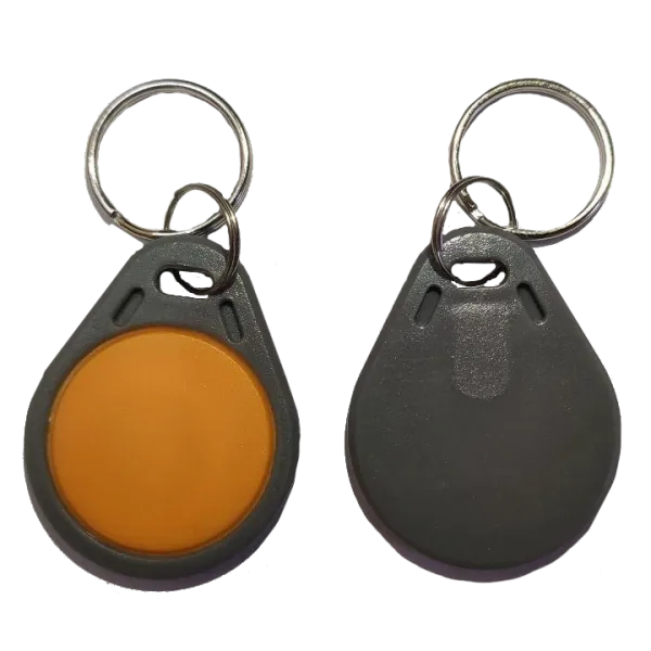 KEYFOB EM Grey/Yellow RFID брелок