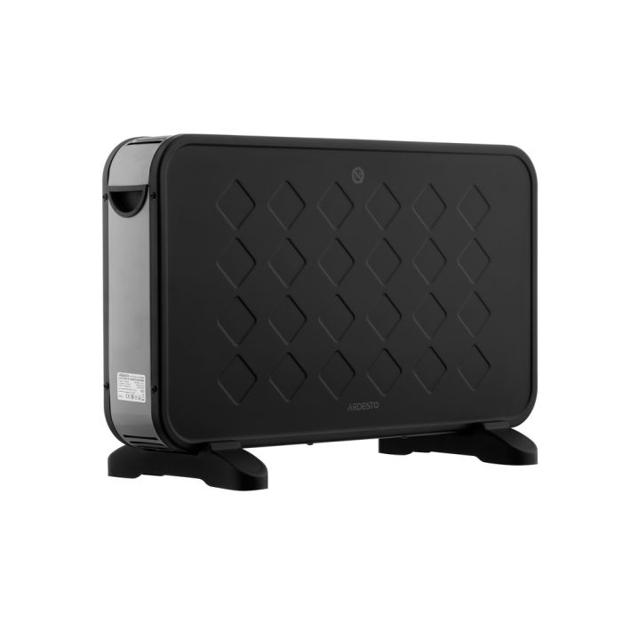 Конвектор електричний Ardesto CHH-2000MBR 2000 Вт, 20 м2, відкритий нагрів.елемент, IP20, мех.управління