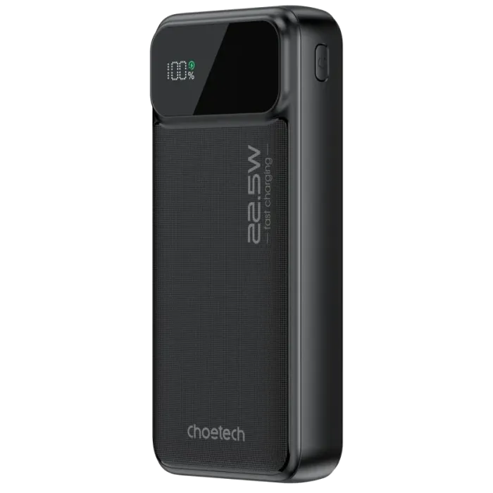 Choetech B729 20 000мА•г Black Повербанк