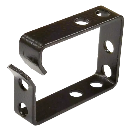 44х60 Кабельний організатор-кільце 44х60, метал 2мм, чорний