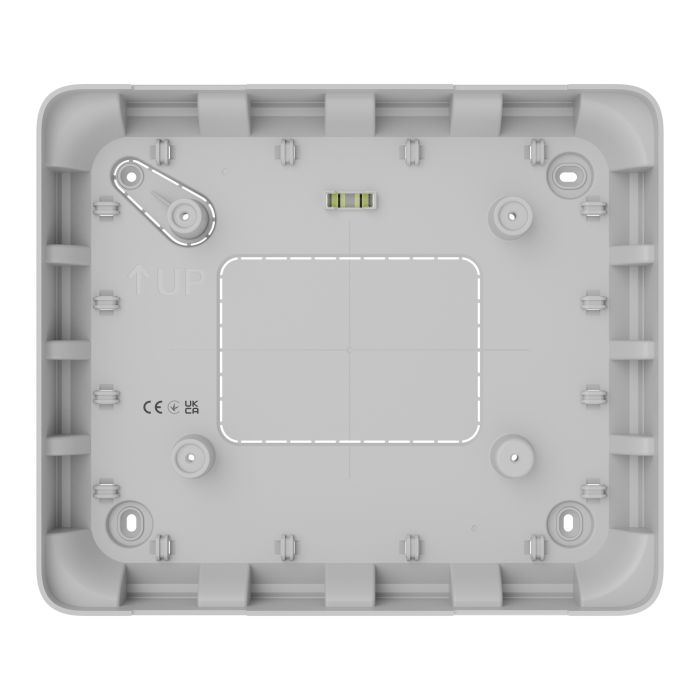 Монтажний бокс для підведення живлення до ППКП Ajax GlandBox White (125717.314.WH)