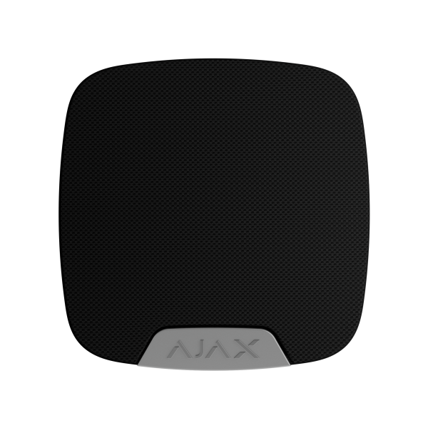 Бездротова сирена з посиленим захистом від саботажу та клемою для світлодіода Ajax Superior HomeSiren G3 Jeweller Black (140412.11.BL1)