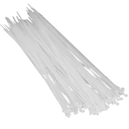 Courbi 200 x 4,8 (100шт) Хомут білий