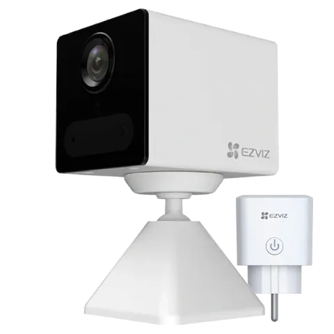 Ezviz CS-CB2 (1080P,WH)+CS-T30-10B-EU Комплект камера та розетка