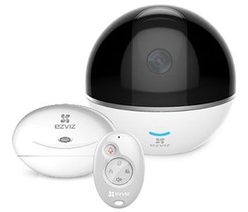 CS-CV248 (C6T with RF) Комплект (2Мп багатофункціональна PT камера EZVIZ + Hub + брелок)