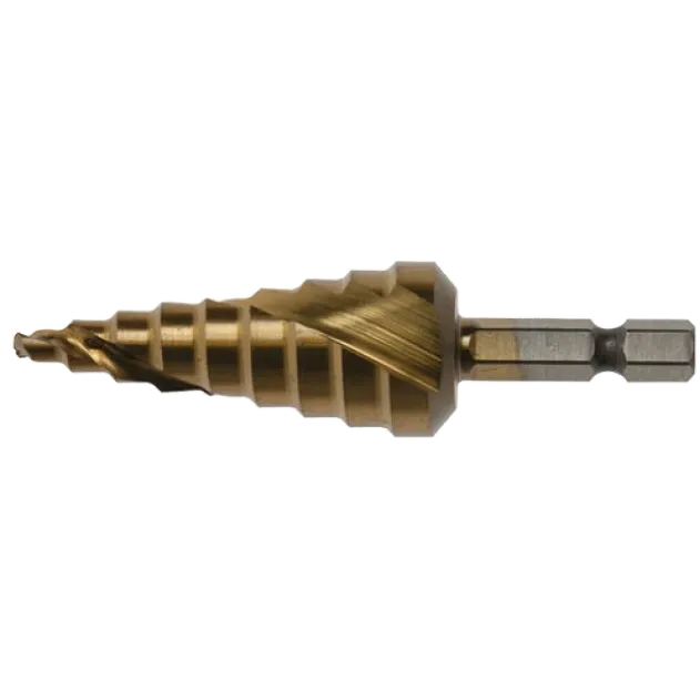 Makita (D-40185) Ступінчасте свердло HSS TiN 1/4 4-20 мм