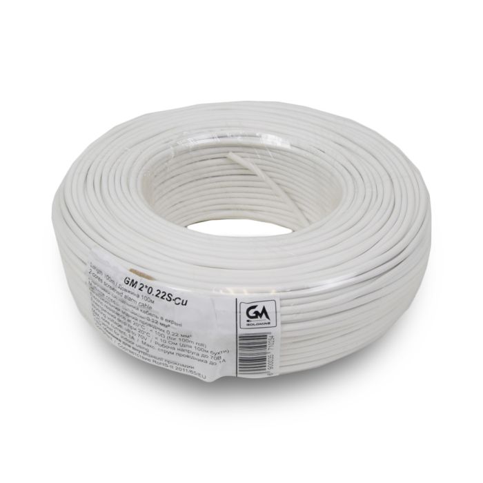 Кабель GoldMine GM 2*0.22S-Cu бухта 100м