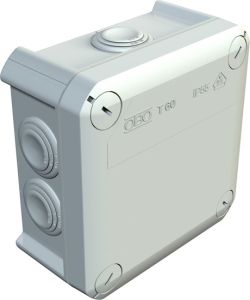 Коробка монтажна OBO Bettermann 114 x 114 x 57 мм (тип Т60 IP 66)