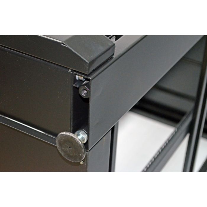 Шафа серверна CMS 42U 610 х 675 UA-MGSE4266MB посилена для мережевого обладнання