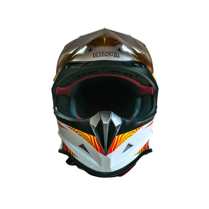 Мотошолом кросовий Beon B-602 SOLID, розмір L