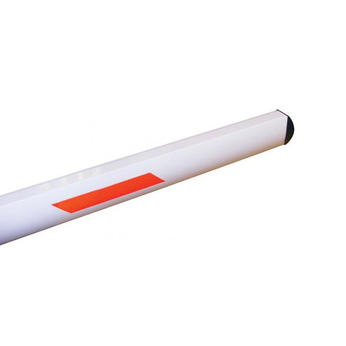 Стріла для шлагбаума BFT AT6 овальна зі світловідбивними наклейками довжиною 6 метрів