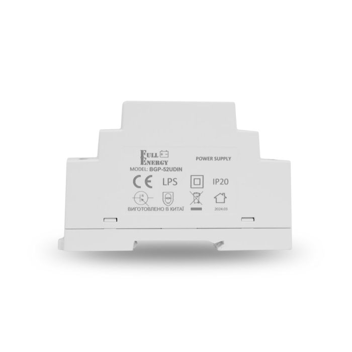 Блок живлення Full Energy BGP-52UDIN 5 В / 2.4 А для кріплення на DIN рейку