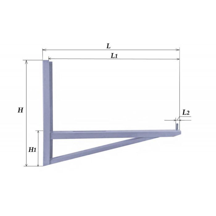 Кронштейни для кондиціонера K-1 (комплект)