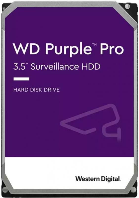 Жорсткий диск 12TB Western Digital WD Purple Pro WD121PURP для відеоспостереження з AI