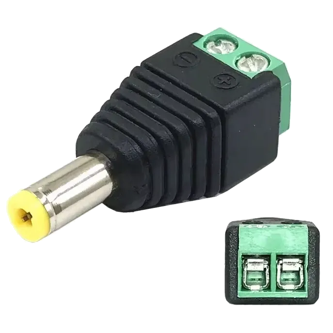 DC Screw Роз'єм живлення (папа)