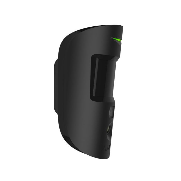 Бездротовий датчик руху Ajax MotionCam HDR black з фотокамерою для підтвердження тривог