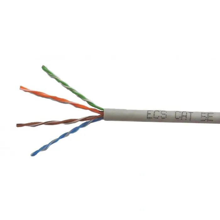 UTP cat 5E 4PR (0,50мм) CCA PVC W 305м=1 бхт DCG Вита пара