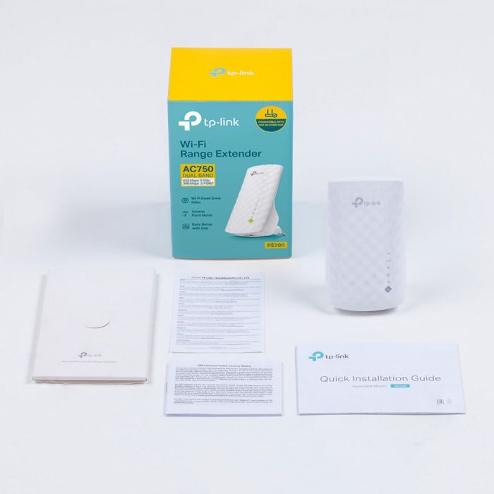Підсилювач Wi-Fi сигналу TP-Link AC750 RE200 дводіапазонний