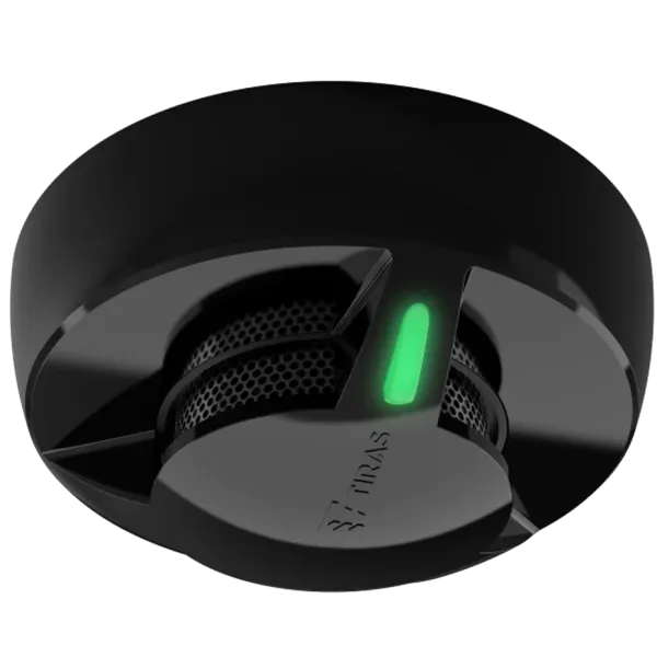 Tiras DETECTO SMK100 Black Адресний пожежний сповіщувач задимлення