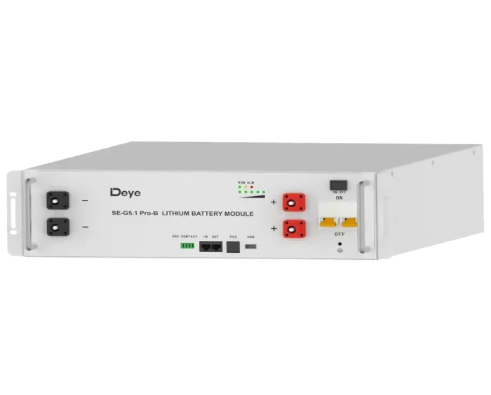 Deye SE-G5.1 Pro-B 51.2В 100А•год 100А Літієва акумуляторна батарея