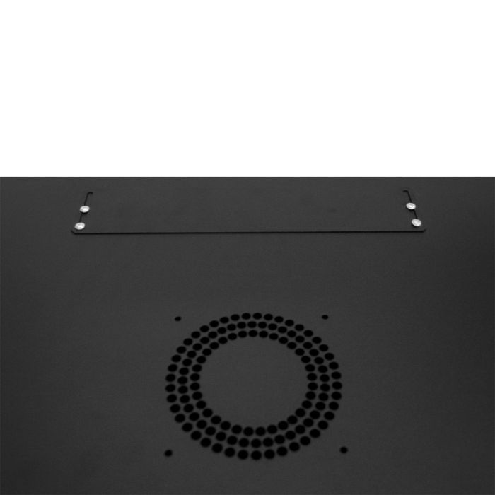 Шафа серверна SteelNet 7U 600 x 400 для мережевого обладнання (скло, чорний)