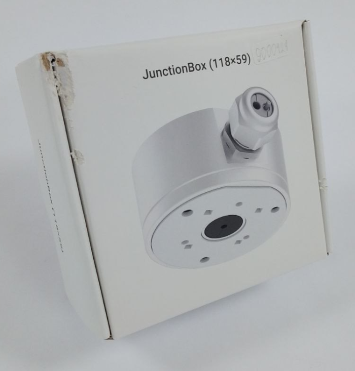 (Уцінка) Монтажна коробка Ajax JunctionBox (118×59) для кріплення камери White (9960)