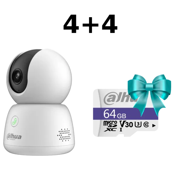 DH-H5B 5МП Wi-Fi панорамна Комплект Dahua 4+4