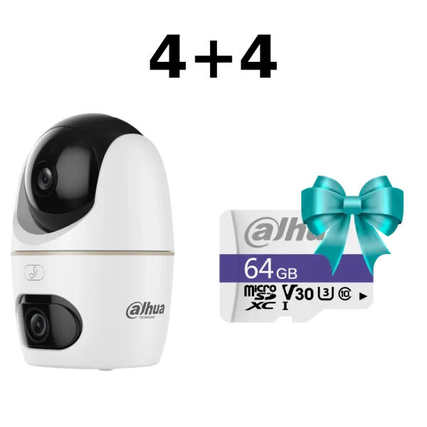 DH-H5D-5F 5МП Wi-Fi панорамна Комплект Dahua 4+4