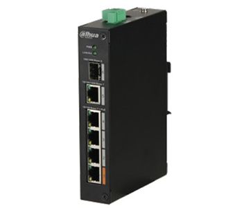 Dahua DH-PFS3106-4ET-60 POE Комутатор 4 порти некерований