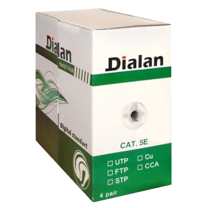 Dialan UTP Сat.5Е 4PR CU PE Outdoor 305 м Кабель