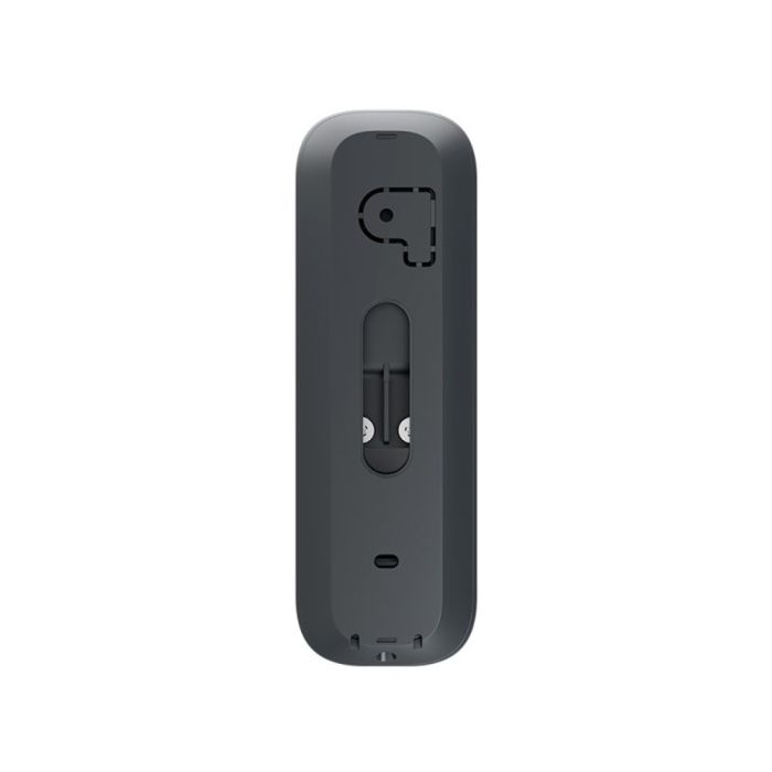 Відеодзвінок Ajax DoorBell graphite з вбудованим штучним інтелектом, ІЧ-сенсором та керуванням у застосунках