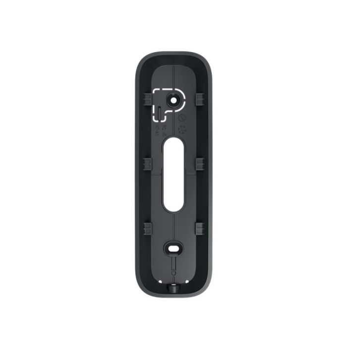Відеодзвінок Ajax DoorBell graphite з вбудованим штучним інтелектом, ІЧ-сенсором та керуванням у застосунках