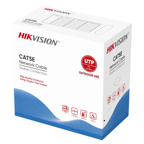 DS-1LN5EO-UU/E Кабель вита пара (для зовнішньої прокладки) UTP CAT 5E