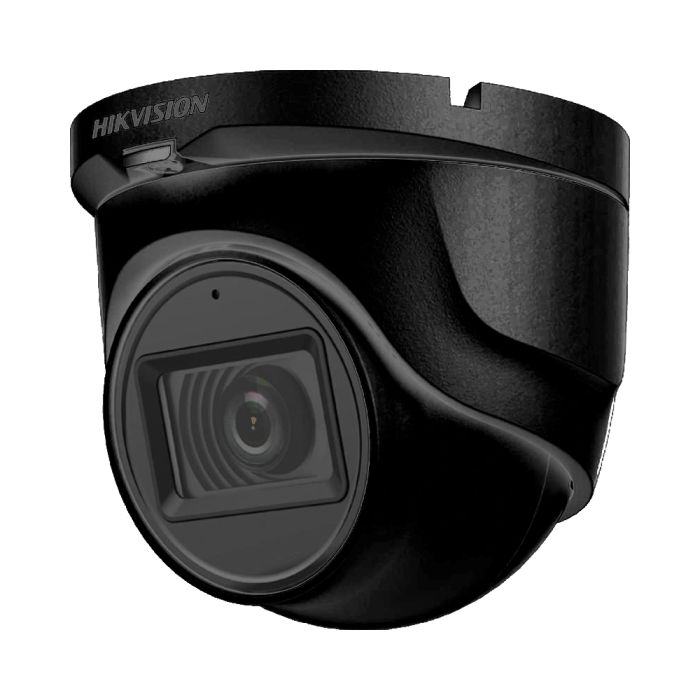 HD-TVI відеокамера 5 Мп Hikvision DS-2CE76H0T-ITMFS (Black)(AVINET) (2.8 мм) з мікрофоном для системи відеоспостереження