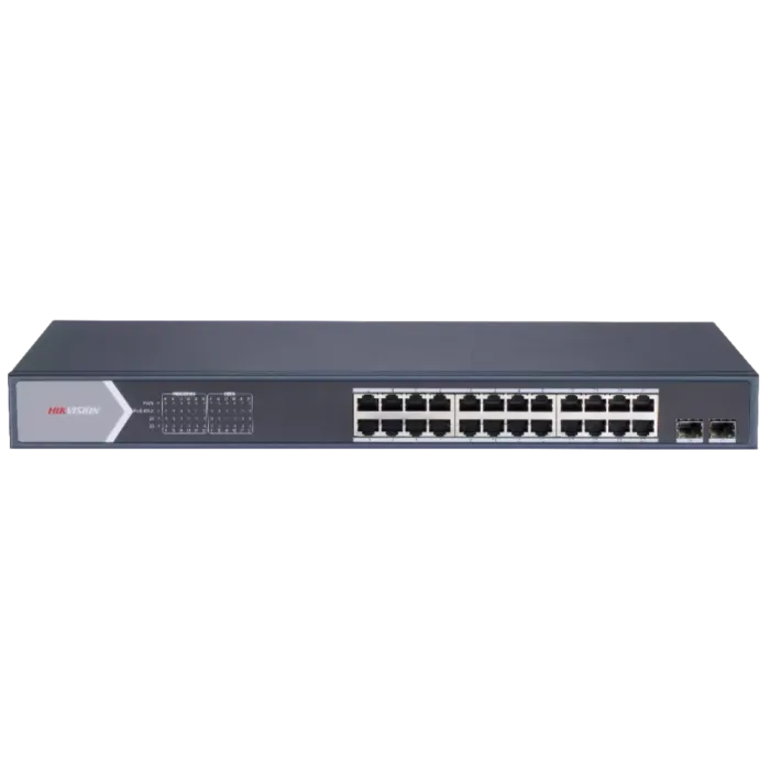 Hikvision DS-3E1526P-SI Керований 24-портовий гігабітний комутатор PoE