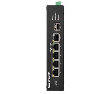 DS-3T0306HP-E/HS 4-портовий некерований POE комутатор Hikvision