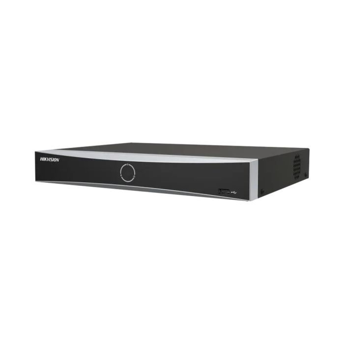 IP-відеореєстратор 16-канальний з PoE Hikvision DS-7716NXI-K4/16P(D) з відеоаналітикою для систем відеоспостереження