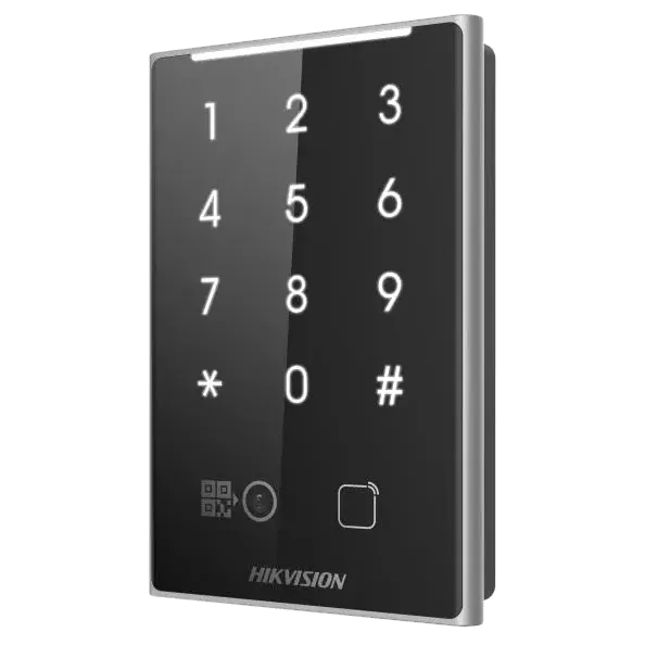 DS-K1109DKB-QR M1,DESfire,Felica IP65 Зчитувач Hikvision