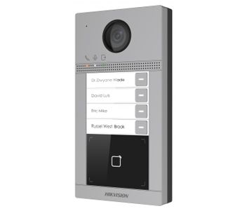 DS-KV8413-WME1 2 Мп IP виклична панель на 4 абонента c ІК підсвічуванням і Wi-Fi