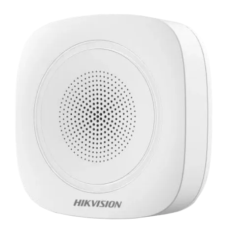 Hikvision DS-PS1-I-WE-Red (червоне підсвічування) Бездротова внутрішня сирена