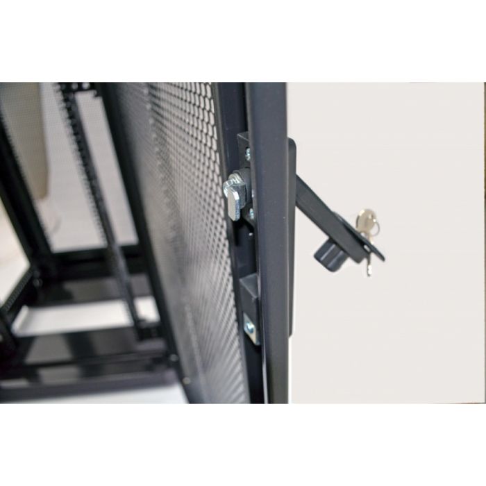 Шафа серверна CMS 42U 800 х 865 UA-MGSE4288PB з перфорованими дверима для мережевого обладнання