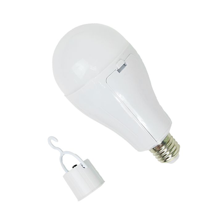 Лампа LED акумуляторна 15Вт Lightwell Е27 LW-EMB-15W
