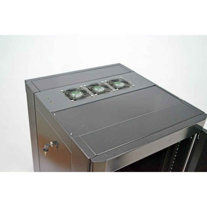 Шафа серверна CMS 28U 610 х 675 UA-MGSE2866MB посилена для мережевого обладнання