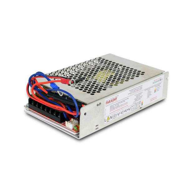 Безперебійний блок живлення Faraday Electronics 144W UPS ASCH ALU 12V під акумулятор 18А·год в алюмінієвому корпусі