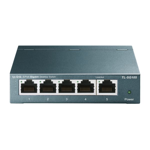 Комутатор TP-Link TL-SG105 5-портовий некерований