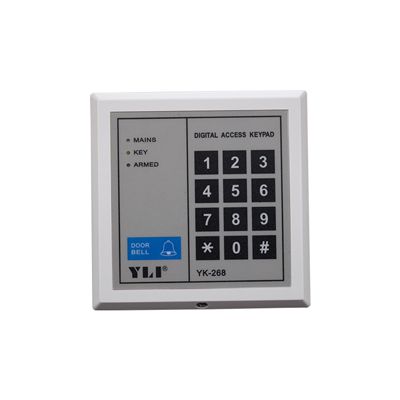 Кодова клавіатура Yli Electronic YK-268 з сенсорними кнопками