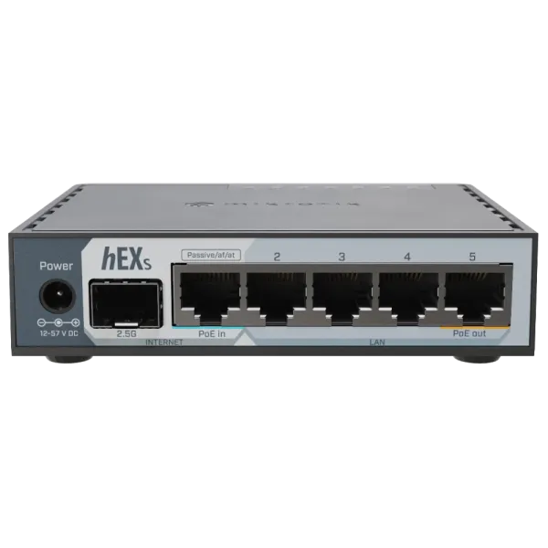 MikroTik hEX S (2025) (E60iUGS) Маршрутизатор