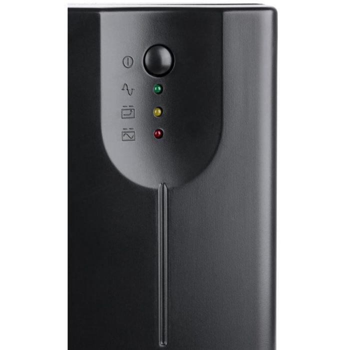 Джерело безперебійного живлення Vinga VPE-600MU 600ВА / 360 Вт з LED-індикацією з USB у металевому корпусі